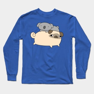 Pug and Koala Long Sleeve T-Shirt